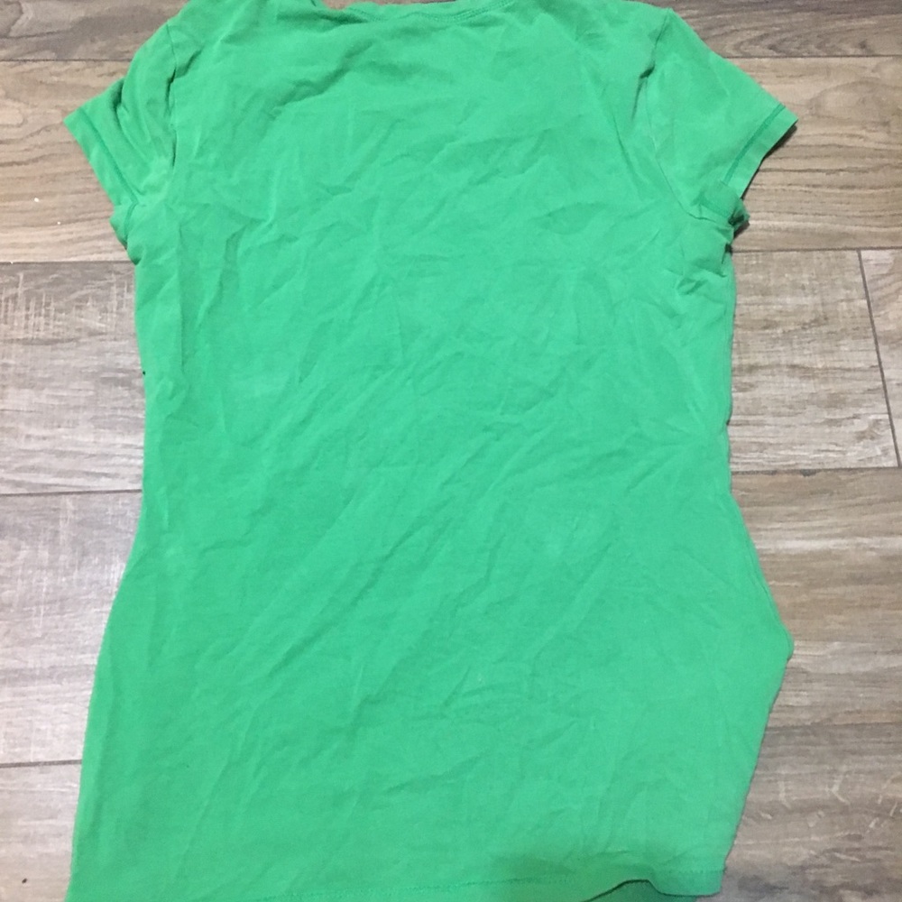 Neon green slim fitted tee!!!